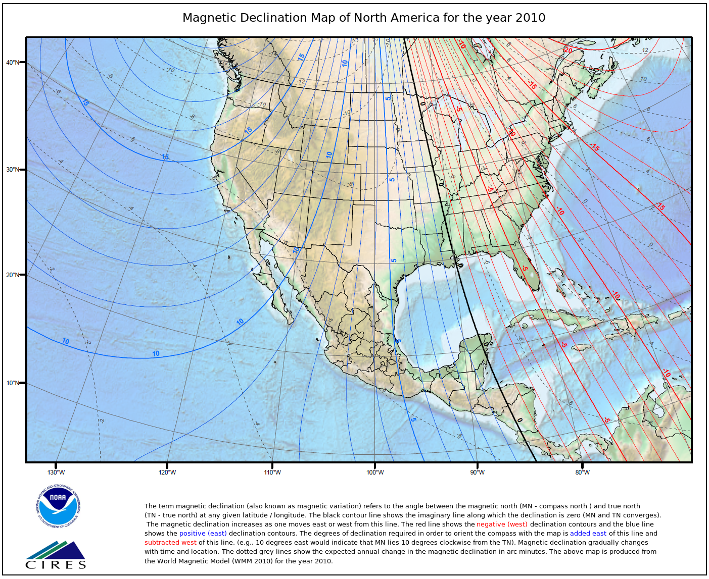 compass variance map